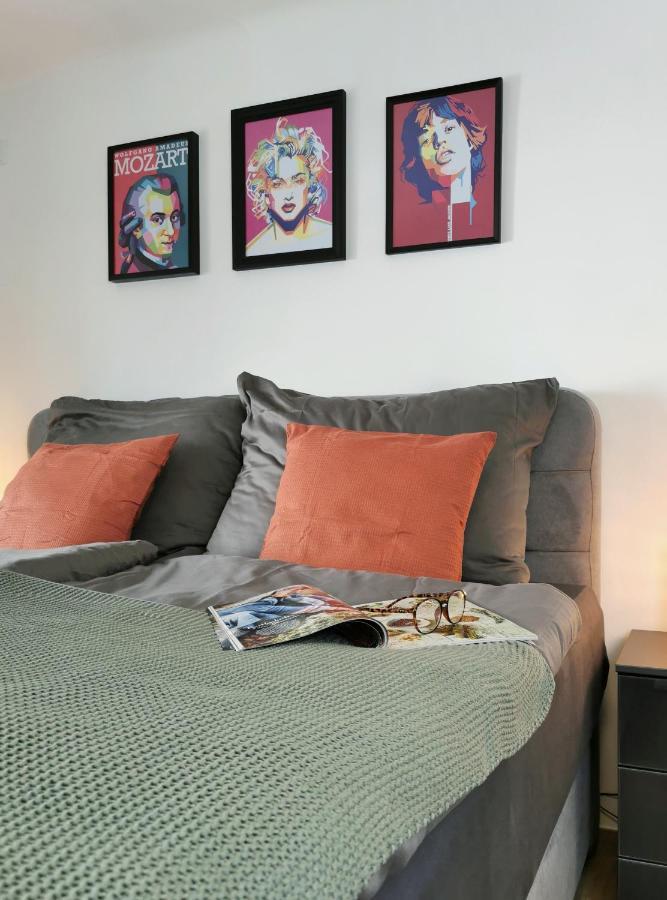 Neues City Center Piano Appartement Mit Netflix Klagenfurt am Woerthersee Exterior foto